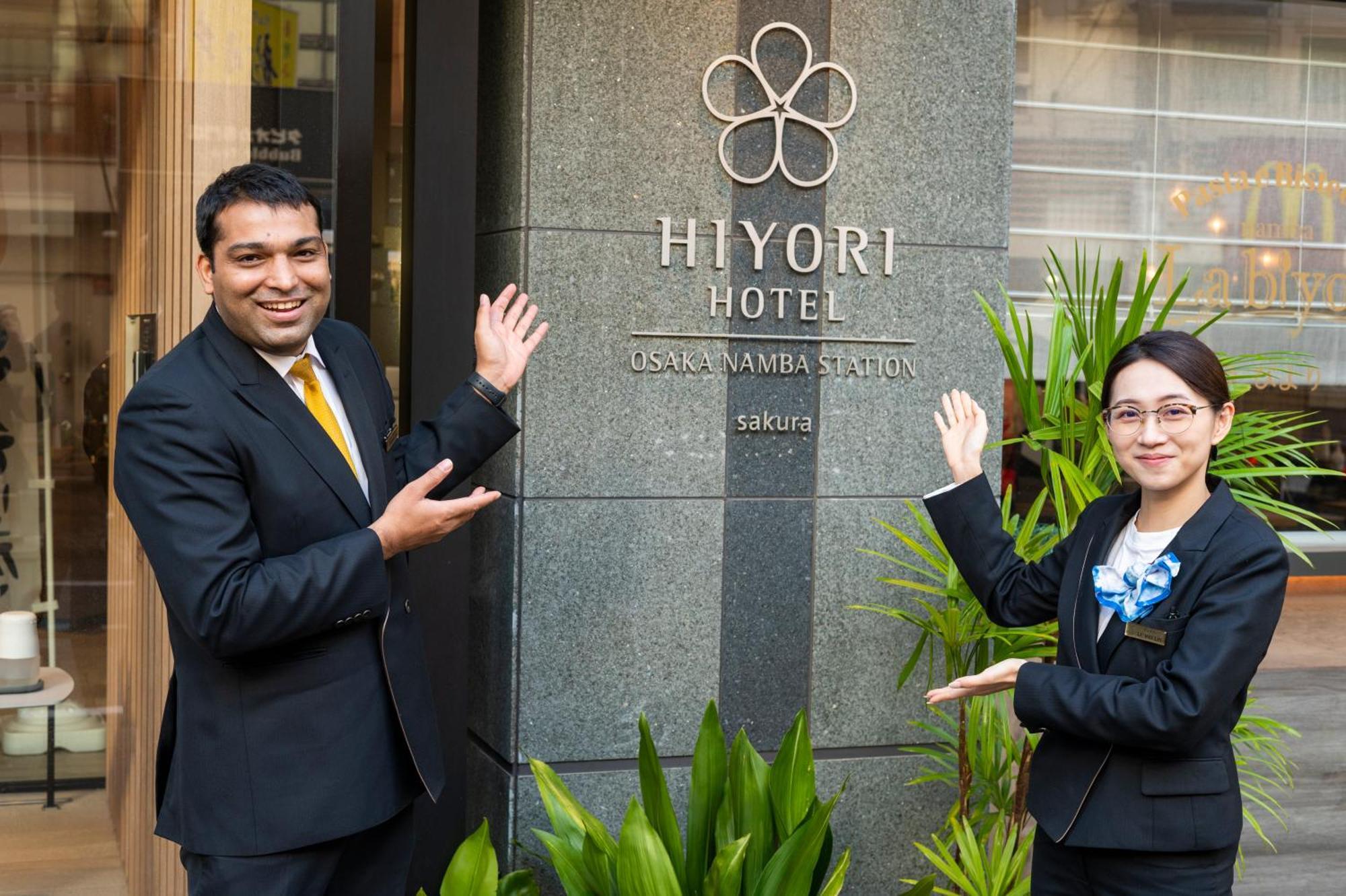 Hiyori Hotel Osaka Namba Station Экстерьер фото